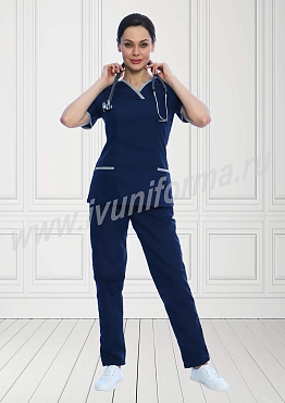 Костюм медицинский женский арт. УН-02-09-ТС