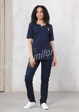 Костюм медицинский женский арт. М-02-48-СТР