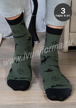 Носки мужские (3 пары) арт. ТР-18-03-ТР