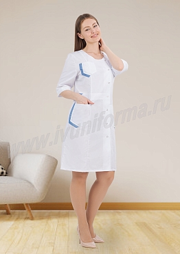 Халат медицинский женский арт. М-20-49-ТС