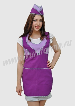 Фартук женский арт. УН-04-10-ГАБ