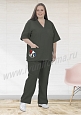 Костюм ветеринара унисекс бязь ГОСТ арт. М-02-94-БЗ (Size+) - 4