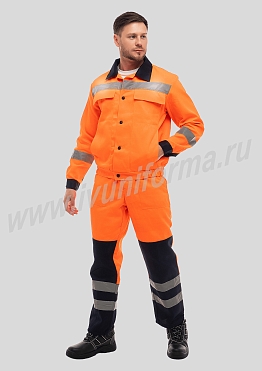 Костюм рабочий мужской арт. Р-02-184-ГР